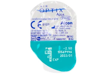 Air Optix Aqua (6 lentes de contacto) (BLISTER)