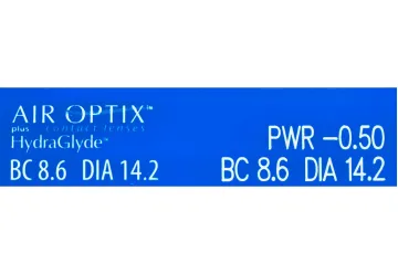 Air Optix plus HydraGlyde (caixa de 6) (INFO)