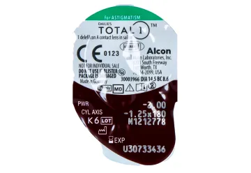 Dailies Total 1 for Astigmatism (90 lentes de contacto) (BLISTER)
