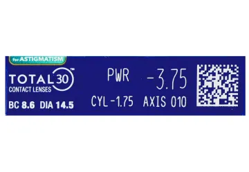 Total 30 for Astigmatism (6 lentes de contacto) (INFO)