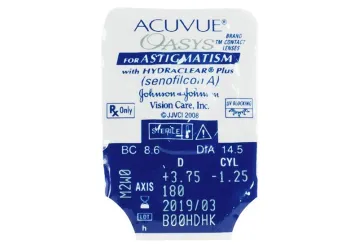 Acuvue Oasys for Astigmatism (12 lentes de contacto) (BLISTER)