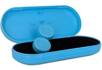 Estuche Gafas Lentes de contacto Azul