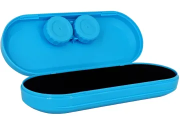 Estuche Gafas Lentes de contacto Azul