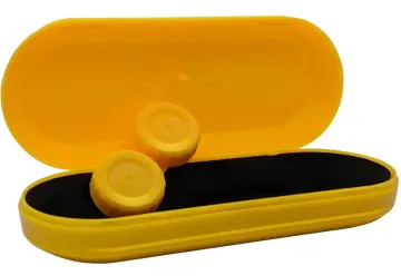 Estuche Gafas Lentes de contacto Naranja