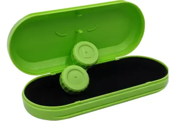 Estuche Gafas Lentes de contacto Verde