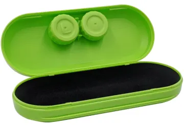 Estuche Gafas Lentes de contacto Verde